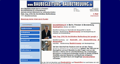 Desktop Screenshot of baubegleitung-baubetreuung.de